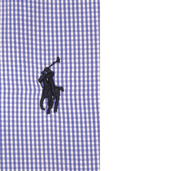 POLO RALPH LAUREN BLAKE/ REGULAR FIT 100% COTTON SHIRT PURPLE-BLUE X-LARGE, XL - Picture 1 of 4